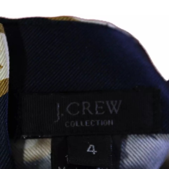 J. Crew Verushka Dress Paisley Boho Silk Twill 6 S - Picture 8 of 8